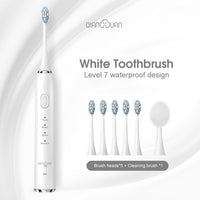 Electric Toothbrush Ultrasonic Brush IPX7 Waterproof USB Charger 4 Modes Recharge Sterilization Sonic Toothbrush