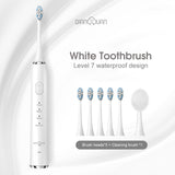 Electric Toothbrush Ultrasonic Brush IPX7 Waterproof USB Charger 4 Modes Recharge Sterilization Sonic Toothbrush
