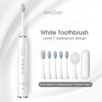 Electric Toothbrush Ultrasonic Brush IPX7 Waterproof USB Charger 4 Modes Recharge Sterilization Sonic Toothbrush