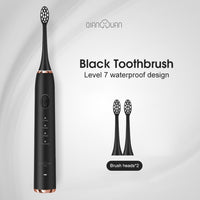 Electric Toothbrush Ultrasonic Brush IPX7 Waterproof USB Charger 4 Modes Recharge Sterilization Sonic Toothbrush