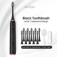 Electric Toothbrush Ultrasonic Brush IPX7 Waterproof USB Charger 4 Modes Recharge Sterilization Sonic Toothbrush