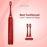 Electric Toothbrush Ultrasonic Brush IPX7 Waterproof USB Charger 4 Modes Recharge Sterilization Sonic Toothbrush