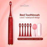 Electric Toothbrush Ultrasonic Brush IPX7 Waterproof USB Charger 4 Modes Recharge Sterilization Sonic Toothbrush