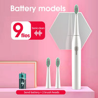 Electric Toothbrush Ultrasonic Brush IPX7 Waterproof USB Charger 4 Modes Recharge Sterilization Sonic Toothbrush
