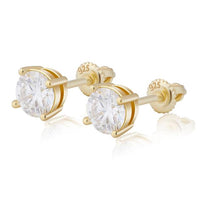 TOPGRILLZ D color VVS1 Moissanite Earring 3mm/4mm/5mm/6.5mm Moissanite Hip Hop Boutique Jewelry For Gift Send A Pair Of Ear Caps