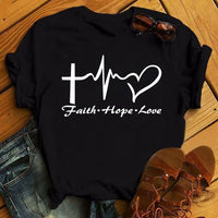 Maycaur Fashion Leopard Print Love T-shirts Mouse Female Shirt Casual White Women Tshirts Harajuku T Shirt Femme Tops Tees