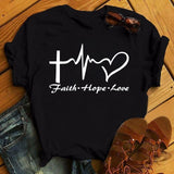 Maycaur Fashion Leopard Print Love T-shirts Mouse Female Shirt Casual White Women Tshirts Harajuku T Shirt Femme Tops Tees
