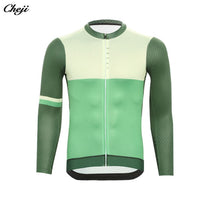 CHEJI Men&#39;s Cycling Jersey Long Sleeve Pro team Cycling Clothing Quick-drying Cycling Shirt Top