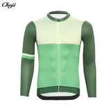 CHEJI Men&#39;s Cycling Jersey Long Sleeve Pro team Cycling Clothing Quick-drying Cycling Shirt Top