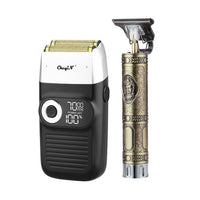 Ckeyin 3 In 1 Set Electric Clipper Nose Hair Trimmer Professional Barber Hair Cutter Beard Shaving Machine for Men Razor Shaver
