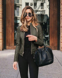 Autumn Jacket Women Coat Jacket PU Leather Fashion Short Coat Thin Female Jacket Coat Outwear 2020