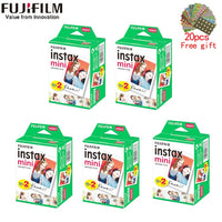 10/20/40/60/80/100 sheets Fujifilm instax mini 11 9 3 Inch white Edge films for Instant Camera mini 8 7s 25 50s 90 Photo paper