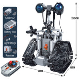 ERBO Creative Technical Remote Control Electric Intelligent Robot Building Blocks MOC RC Robot Bricks Toys For Children