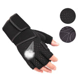 Men Women Gym Gloves Dumbbells Workout Gloves with Wrist Support Anti-Slip Gym Fitness Gloves for Weight Lifting Cross Training