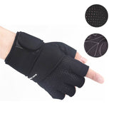 Men Women Gym Gloves Dumbbells Workout Gloves with Wrist Support Anti-Slip Gym Fitness Gloves for Weight Lifting Cross Training