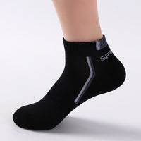 10 Pcs=5Pairs Classic Men Socks Summer Breathable Sports Cotton Short Socks Autumn Winter Male Deodorant Socks EU 39-43 Meias