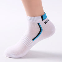 10 Pcs=5Pairs Classic Men Socks Summer Breathable Sports Cotton Short Socks Autumn Winter Male Deodorant Socks EU 39-43 Meias