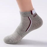 10 Pcs=5Pairs Classic Men Socks Summer Breathable Sports Cotton Short Socks Autumn Winter Male Deodorant Socks EU 39-43 Meias