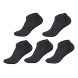 10 Pcs=5Pairs Classic Men Socks Summer Breathable Sports Cotton Short Socks Autumn Winter Male Deodorant Socks EU 39-43 Meias