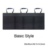 Auto Storage Organizer Car Trunk Bag Universal Large Capacity Backseat Storage Bag Trunk Cargo Mesh Holder Pocket