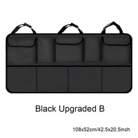 Auto Storage Organizer Car Trunk Bag Universal Large Capacity Backseat Storage Bag Trunk Cargo Mesh Holder Pocket
