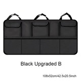 Auto Storage Organizer Car Trunk Bag Universal Large Capacity Backseat Storage Bag Trunk Cargo Mesh Holder Pocket