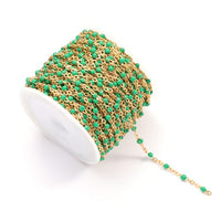 2Meters Gold Necklace Stainless Steel Chain Roll Enamel Metal Chain Accessories For Jewelry Making Chain Components DIY