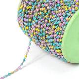 2Meters Gold Necklace Stainless Steel Chain Roll Enamel Metal Chain Accessories For Jewelry Making Chain Components DIY