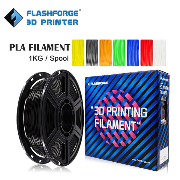 Flashforge PLA 3D Printer Filament 1.75mm 1KG Spool For 3D Pens Printing Material Vacuum Packing for Creator Pro Guider Series