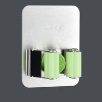 304 Stainless Steel Hooks Multi Wall Mounted Mop Organizer Holder RackBrush Broom Hanger Hook Kitchen bathroom Strong Hooks