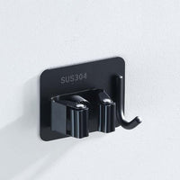304 Stainless Steel Hooks Multi Wall Mounted Mop Organizer Holder RackBrush Broom Hanger Hook Kitchen bathroom Strong Hooks