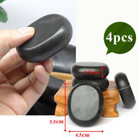 Hot Stone Massage Set Relieve Stress Back Pain Health Care Acupressure Lava Basalt Stones for Healthcare hot spa rock