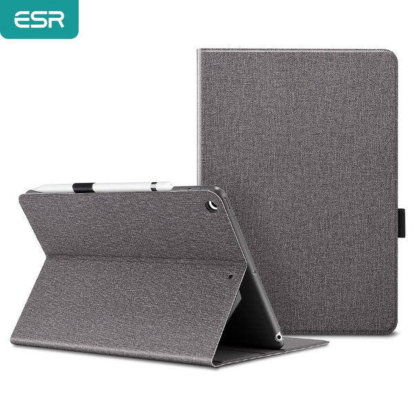 ESR Case for iPad Pro 12.9/11 2020 2018 11/10.5 Pro iPad 7th/Mini 1 2 3 4 5/iPad Air 1 2 3 4 Oxford Cloth PU Leather Smart Cover