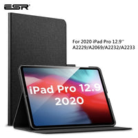 ESR Case for iPad Pro 12.9/11 2020 2018 11/10.5 Pro iPad 7th/Mini 1 2 3 4 5/iPad Air 1 2 3 4 Oxford Cloth PU Leather Smart Cover