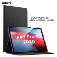 ESR Case for iPad Pro 12.9/11 2020 2018 11/10.5 Pro iPad 7th/Mini 1 2 3 4 5/iPad Air 1 2 3 4 Oxford Cloth PU Leather Smart Cover