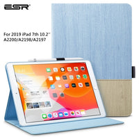 ESR Case for iPad Pro 12.9/11 2020 2018 11/10.5 Pro iPad 7th/Mini 1 2 3 4 5/iPad Air 1 2 3 4 Oxford Cloth PU Leather Smart Cover