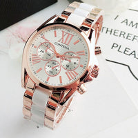 New Women Watches Famous Luxury Top Brand Logo Fashion Quartz White Ladies Wrist Watches Geneva Designer Gifts For Women 2021