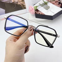 SHAUNA Retro Anti-Blue Light Square Glasses Frame Brand Designer Ins Popular Optical Eyeglasses Frames