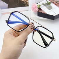 SHAUNA Retro Anti-Blue Light Square Glasses Frame Brand Designer Ins Popular Optical Eyeglasses Frames