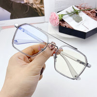 SHAUNA Retro Anti-Blue Light Square Glasses Frame Brand Designer Ins Popular Optical Eyeglasses Frames