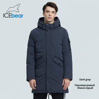 ICEbear 2021 winter  men&#39;s clothing  casual hooded jacket new fashion cotton coat brand male brand apparel  MWD20718I