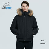 ICEbear 2021 New Winter Men&#39;s Coat Fashion Men&#39;s Clothing Hooded Jacket Brand Apparel MWD19626I
