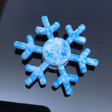 Colorful Fidget Spinner Metal Zinc Alloy Office Anxiety Relief Stress Fidget Gyro Toy Skull/snowflake Autism Toys for Children