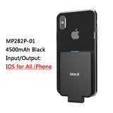 OISLE fast Battery Charger Case For iPhone 8/7/6(s) /x/11/SE2/XR, Ultra Slim thin Power Bank mini Backup Portable Charging Case
