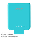 OISLE fast Battery Charger Case For iPhone 8/7/6(s) /x/11/SE2/XR, Ultra Slim thin Power Bank mini Backup Portable Charging Case