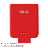 OISLE fast Battery Charger Case For iPhone 8/7/6(s) /x/11/SE2/XR, Ultra Slim thin Power Bank mini Backup Portable Charging Case