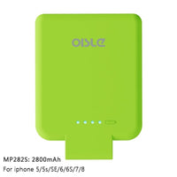 OISLE fast Battery Charger Case For iPhone 8/7/6(s) /x/11/SE2/XR, Ultra Slim thin Power Bank mini Backup Portable Charging Case