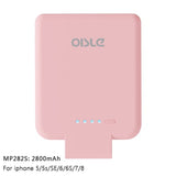 OISLE fast Battery Charger Case For iPhone 8/7/6(s) /x/11/SE2/XR, Ultra Slim thin Power Bank mini Backup Portable Charging Case