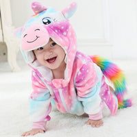 Winter Baby Clothes Panda Rabbit Romper Boy Costume Newborn Romper For Bebes Clothing Kids Girl Jumpsuit Toddler Infant Sleepers