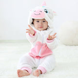 Winter Baby Clothes Panda Rabbit Romper Boy Costume Newborn Romper For Bebes Clothing Kids Girl Jumpsuit Toddler Infant Sleepers